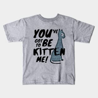 Funny Cat Kids T-Shirt